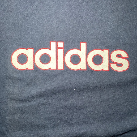 vintage Adidas spell out long sleeve shirt size 2xl - Picture 5 of 7